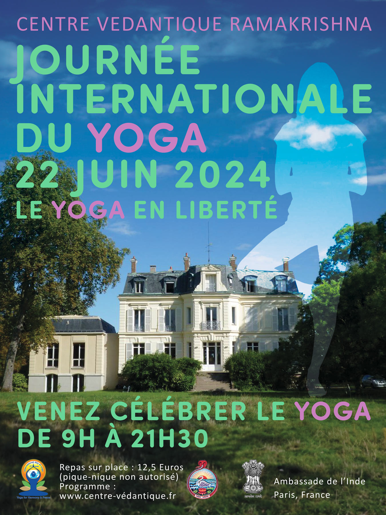 Affiche Journée Internationale du Yoga 2024
